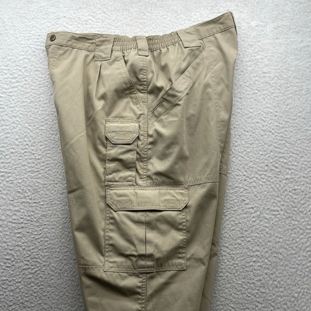 5.11 Tactical Taclite Pro Cargo Pants Mens 40x30.5 (Tag 40x32) Ripstop Khaki